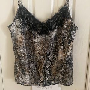 Cute skin print blouse